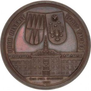 Olomouc, Jan Graubner (1992-), Pamětní medaile k 10. výr. inaugurace, A: Poprsí s mitrou a berlo