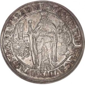 Řád Německých rytířů, Maximilian (1588-1618), 1/4 Tolar b.l. Tyroly Hall Neumann 112; Dudik 194 6,9