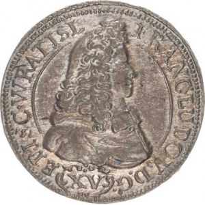 Vratislav - biskupství, Franz Ludwig (1683-1732), XV kr. 1694 LPH, Nisa-Haller Sa 203, Kop. VIII-2/