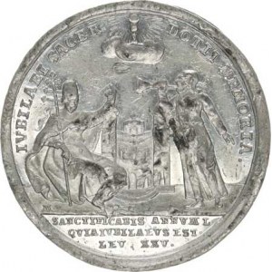 Weingarten - opatství, Dominikus Schnitzer (1754–1784), Medaile k 50. výročí kněžství 1731-1781, Zd