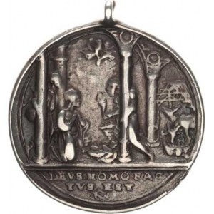 Jáchymov - Cons Welcz, Medaile 1545, Klanění pastýřů / Klanění tří králů oboustr. sign