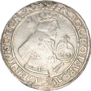 Ferdinand I. (1526-1564), Zlatník (60 kr.) 1563, Tyroly Hall RR Mor. 221 (24,44