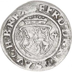 Ferdinand I. (1526-1564), 2 kr. 1564, Jáchymov Geitzkofer MKČ 148 (1,368 g) R