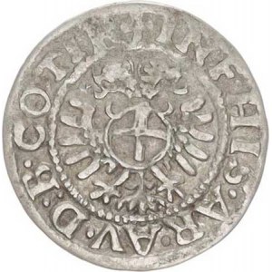 Ferdinand I. (1526-1564), 1 Krejcar b.l., Tyroly Hall var. opisu: CO. TIR +