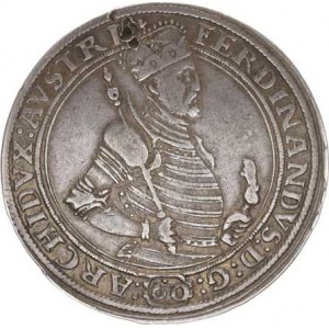 Ferdinand - arcivévoda (1565-1595), Zlatník (60 kr.) 1572, Tyroly Hall RR var.: av. MzA 57