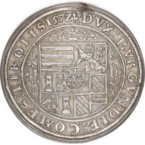 Ferdinand - arcivévoda (1565-1595), Zlatník (60 kr.) 1572, Tyroly Hall RR var.: av. MzA 57