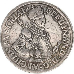 Ferdinand - arcivévoda (1565-1595), 2 Tolar tlustý b.l., Tyroly, Hall 57,42 g (4,84 výška stř.)