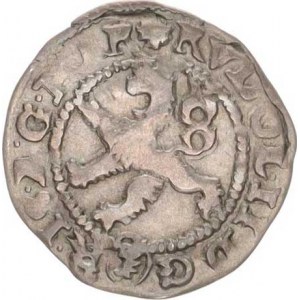 Rudolf II. (1576-1612), Malý groš 1589, K.Hora-Šatný HN 1b - bez teček vedle letopočt