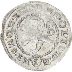 Rudolf II. (1576-1612), Malý groš 1593, K.Hora-Herold HN 6 zn. A (1,044 g) kr
