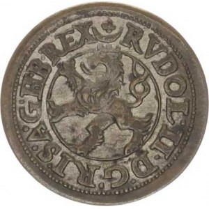 Rudolf II. (1576-1612), Malý groš 1596, Jáchymov-Hoffmann Novodobý odražek viz HN ta