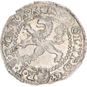 Rudolf II. (1576-1612), Malý groš 1599, K.Hora-Dominig HN 12a (.1599.) R