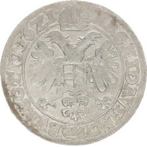 Ferdinand II. (1619-1637), mince kiprová, 1/2 Tolar (60 kr.) 1621 BZ, Olomouc-Zwirner MKČ 898 (14,3