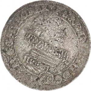 Ferdinand II. (1619-1637), mince kiprová, 1/2 Tolar (60 kr.) 1621 BZ, Olomouc-Zwirner MKČ 898 (13,4