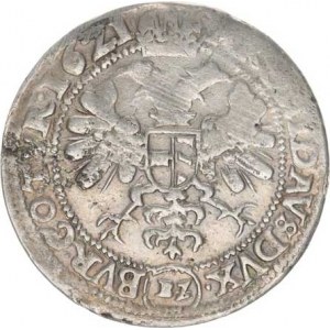 Ferdinand II. (1619-1637), mince kiprová, 1/2 Tolar (60 kr.) 1621 BZ, Olomouc-Zwirner MKČ 898 var.: