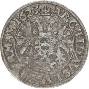 Ferdinand II. (1619-1637), mince kiprová, 42 ! kr. 1623 BZ, Nisa-Zwirner - přehozené číslice mominá