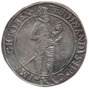 Ferdinand II. (1619-1637), Tolar 1624, Praha-Suttner MKČ 741 var.: minc. zn. v závorce