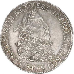 Ferdinand II. (1619-1637), Tolar 1637 KB Husz . 1179 var. opisu: GER. HV. - (28,326