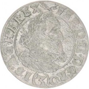 Ferdinand II. (1619-1637), 3 kr. 1627 HR, Vratislav-Riedel+Ziesler MKČ 1017, mělká ražba