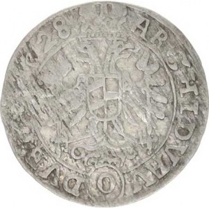 Ferdinand II. (1619-1637), 3 kr. 1628 O, Olomouc-Fritsch MKČ 927 var.: .ARCHI. DVAV. (O)
