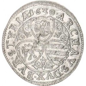 Ferdinand II. (1619-1637), 3 kr. 1630, Štýrsko Graz