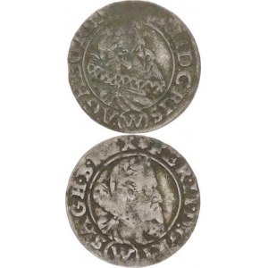 Ferdinand II. (1619-1637), 1 kr. 1625 W/HR, Vratislav-Riedel MKČ 1029 +1030 2 typy