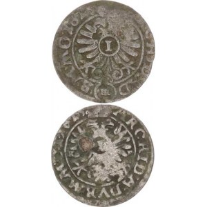 Ferdinand II. (1619-1637), 1 kr. 1625 W/HR, Vratislav-Riedel MKČ 1029 +1030 2 typy
