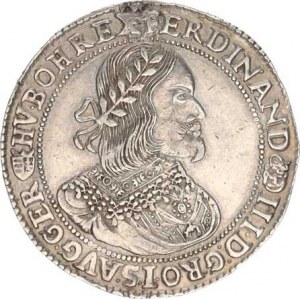 Ferdinand III. (1637-1657), Tolar 1658 KvB - Kremnica Husz. 1244 R (28,588 g)