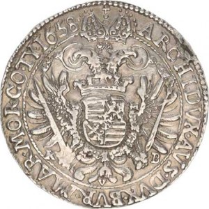 Ferdinand III. (1637-1657), Tolar 1658 KvB - Kremnica Husz. 1244 R (28,588 g)