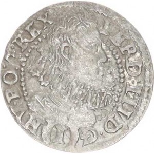 Ferdinand III. (1637-1657), 1 kr. 1631 PH, Kladsko-Hema MKČ 1344 (0,797 g)