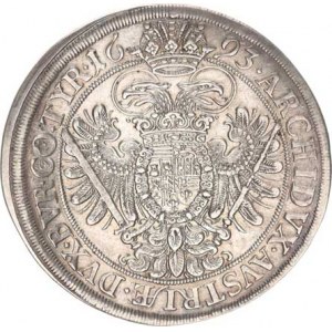 Leopold I. (1657-1705), 1/2 Tolar 1693 b.zn., Vídeň Her. 785 R (14,044 g)