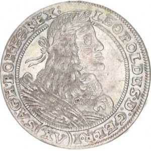 Leopold I. (1657-1705), XV kr. 1661 G-H, Vratislav-Hübner Hol. 61.1,1 R (5,9