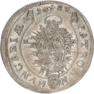 Leopold I. (1657-1705), XV kr. 1685 KB Hol.85.1,1