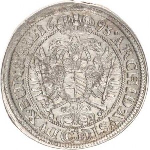 Leopold I. (1657-1705), XV kr. 1693 CB, Břeh-Brettschneider Hol. 93.1,1 RR