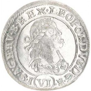 Leopold I. (1657-1705), VI kr. 1670 KB var.: tečka za datací a před PATRONA