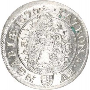 Leopold I. (1657-1705), VI kr. 1670 KB var.: tečka za datací a před PATRONA