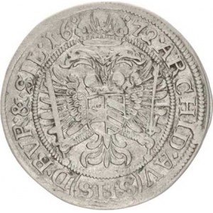 Leopold I. (1657-1705), VI kr. 1672 SHS, Vratislav-Hammerschmidt jako MKČ 1606, písmeno