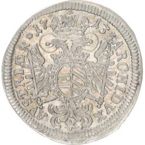 Karel VI. (1711-1740), 3 kr. 1712 zn.hvězda, Mnichov R
