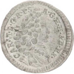 Karel VI. (1711-1740), 1 kr. 1712 zn. hvězda, Mnichov