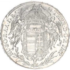 Marie Terezie (1740-1780), Tolar 1780 S.K. (B) P.D., Kremnica - Madona Husz. 1680 (