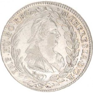 Marie Terezie (1740-1780), 20 kr. 1774 B/S.K.-P.D., Kremnica, mělčí ražba rv.