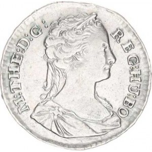 Marie Terezie (1740-1780), 10 Denár 1742 b.zn. - pro Uhry R (2,399 g) +starý podl