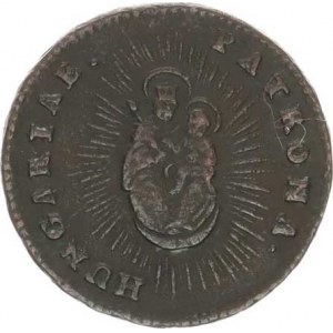 Marie Terezie (1740-1780), Denár 1763 b.zn. Cu 22 mm Nov. 16; Husz. 1756