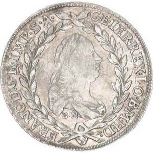 František Lotrinský (1745-1765), 20 kr. 1765 BN/SK-PD, Kremnica - posmrtná ražba (1778)