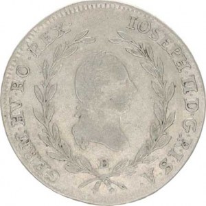Josef II. (1780-1790), 20 kr. 1788 B