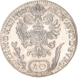 Josef II. (1780-1790), 10 kr. 1788 B