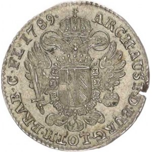Josef II. (1780-1790), XIV Liards 1789, Brusel RR, hr. ražbou