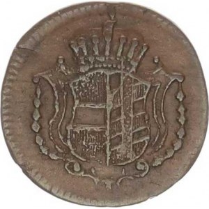 Leopold II. (1790-1792), 1 Heller 1791 H R, nep. hr.