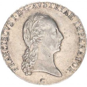 František I. (1792-1835), 1/2 Tolar 1809 C RR (13,998 g)