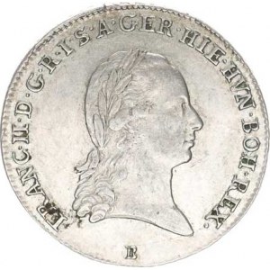 František I. (1792-1835), 1/4 Tolar křížový 1793 B R, neznat. just.