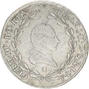 František I. (1792-1835), 20 kr. 1793 E - Karlsburg RR (6,602 g), mír. just.